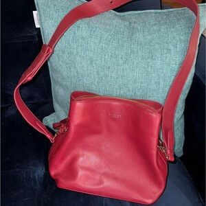 Radley red crossbody purse medium